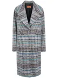 Missoni zigzag coat - Blue