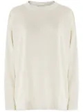 Missoni metallic knitted jumper - White