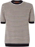 Missoni zigzag T-shirt - Neutrals