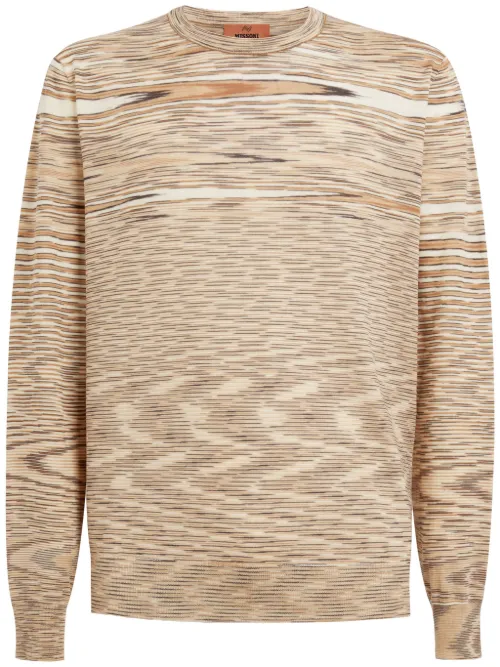 Missoni pull à col rond - Marron - Missoni - Modalova