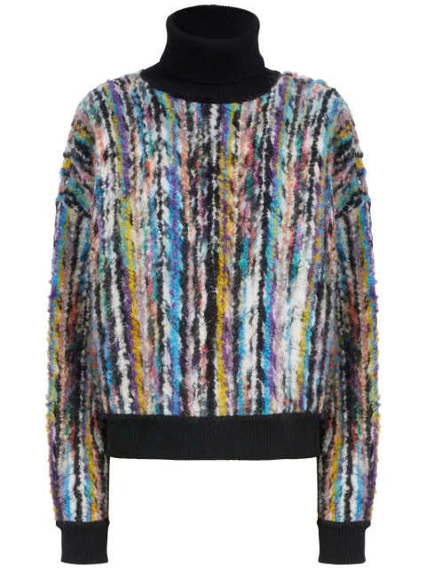 Missoni roll-neck knitted jumper