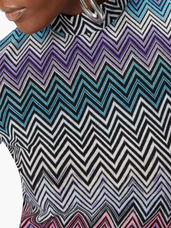 Zig Zag tunic in neutrals - Missoni | Mytheresa