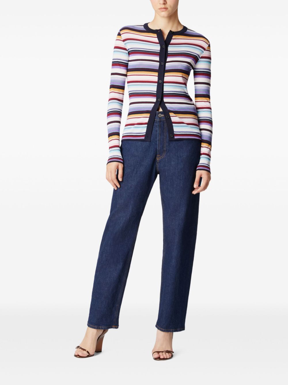 Missoni striped cardigan - Blauw