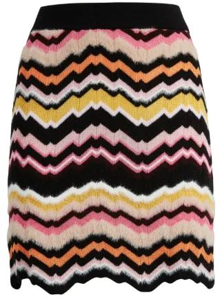 ミニスカート Missoni Zigzag Pattern Mini Skirt Missoni Metallic Zigzag Mini Skirt | Neiman Marcus