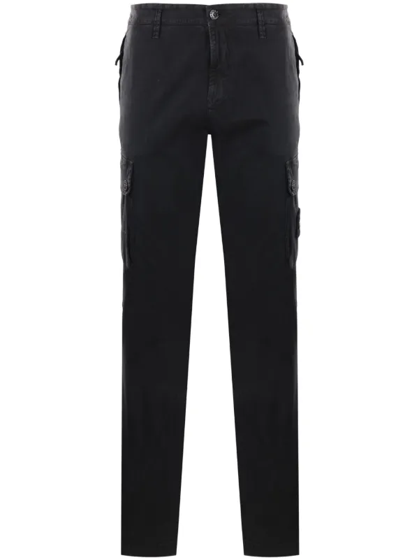 Stone Island ストレート カーゴパンツ | ブラック | FARFETCH JP