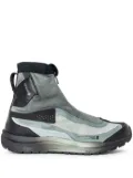 11 By Boris Bidjan Saberi zip-up hi-top sneakers - Grey