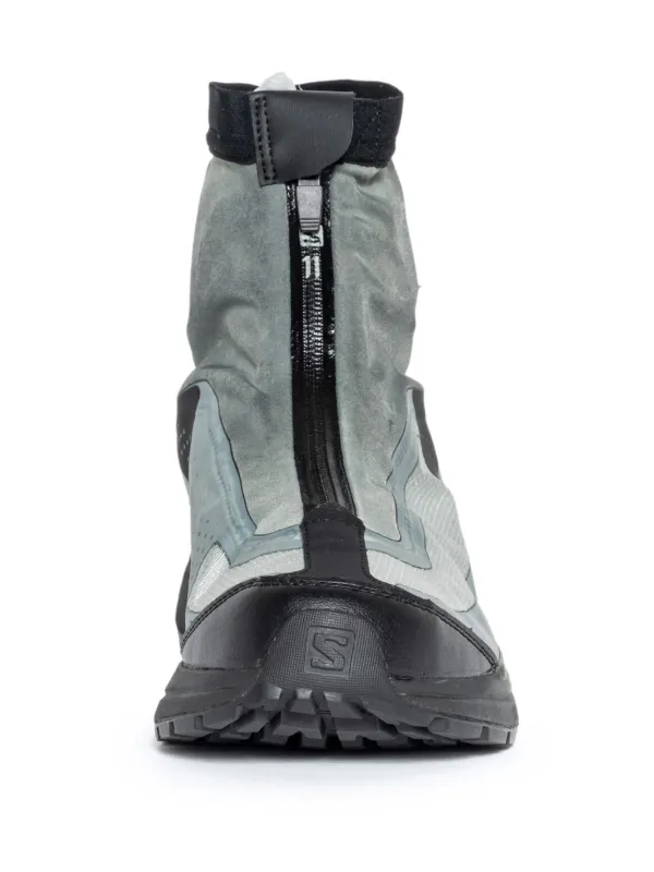 美品  Bidjan Boris By 11 Saberi Grey | Sneakers hi-top zip-up その他