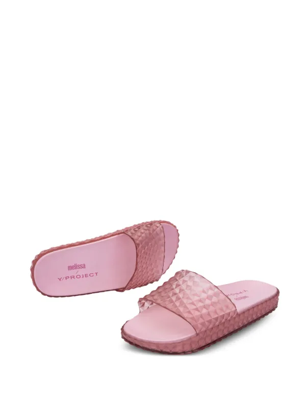 Y/Project Slide Melissa Court | Rosa | FARFETCH BR