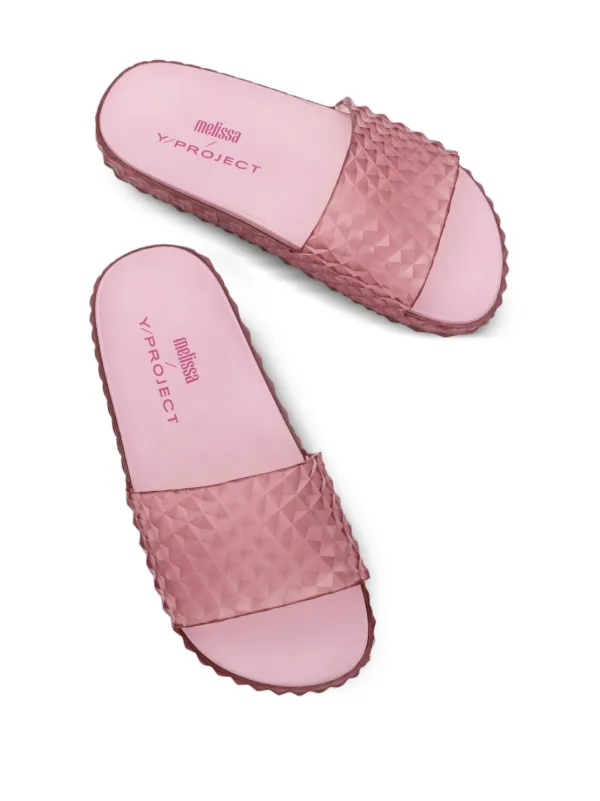 Y/Project Melissa Court サンダル | ピンク | FARFETCH JP