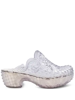 Y/Project x Melissa Court Clogs | Black | FARFETCH