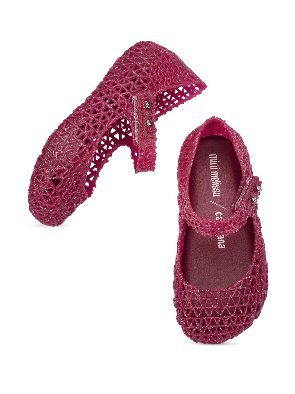 MINI MELISSA CAMPANA BALLERINA SHOES