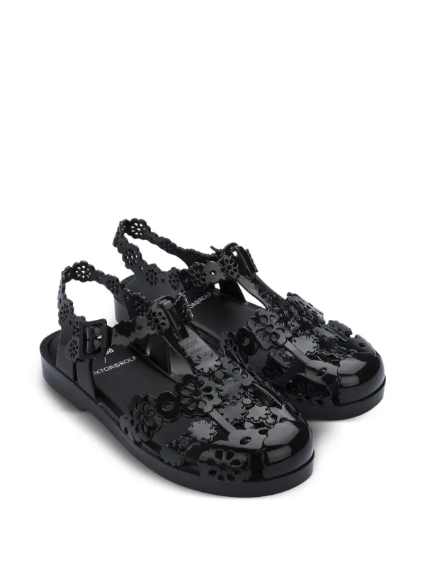 Viktor & Rolf x Mellisa Possession Lace Sandals | Black