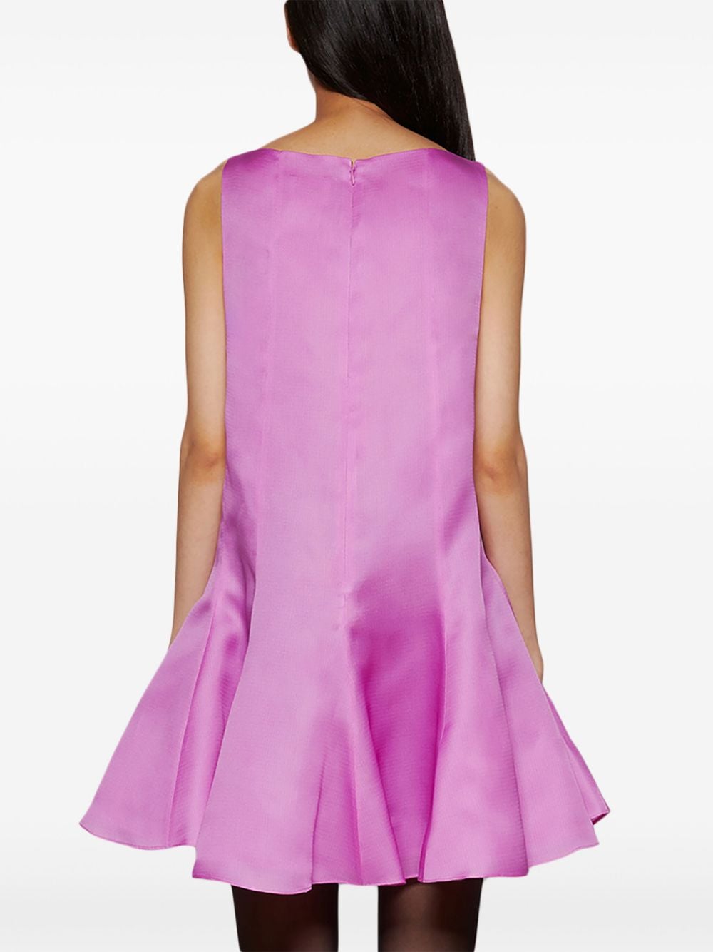 Shop Khaite Mags Mini Dress In Pink