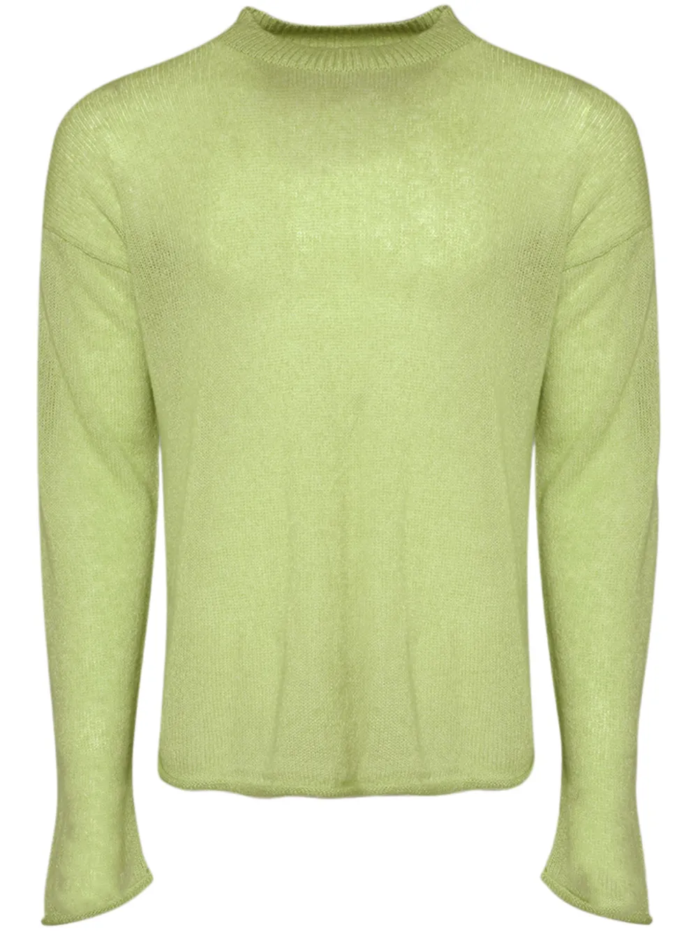 The Elder Statesman Nimbus Sweatshirt In Green