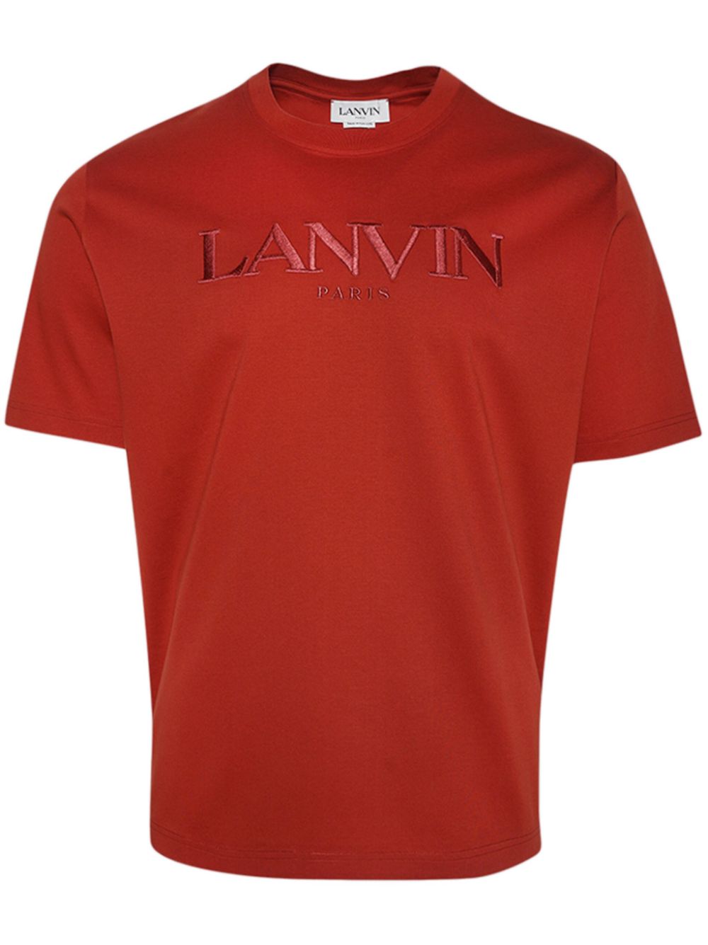 Lanvin logo-embroidered T-shirt Men