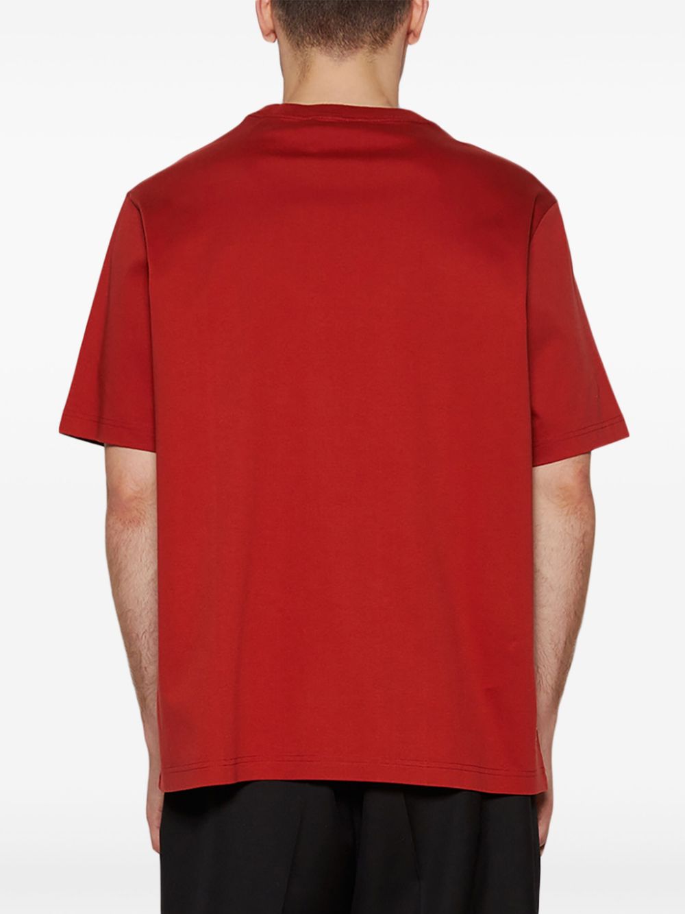 Lanvin logo-embroidered T-shirt Men