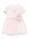 Lapin House detachable-doll dress - Pink