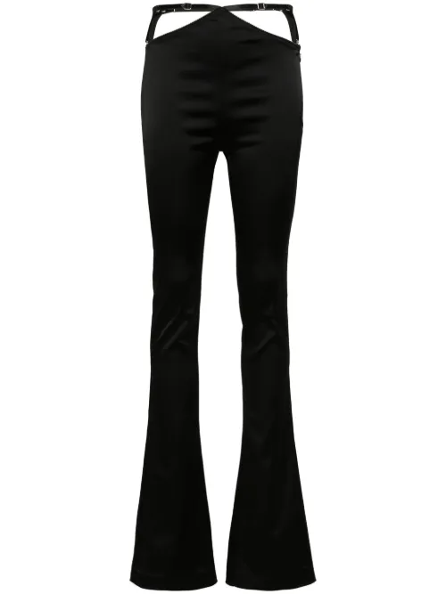Pantalon à coupe évasée - The Attico - Modalova