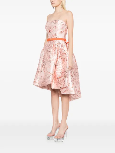 Saiid Kobeisy printed strapless midi dress RTWSS2409 - 2