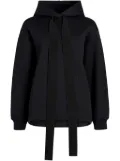Patou Archive grosgrain hoodie - Black