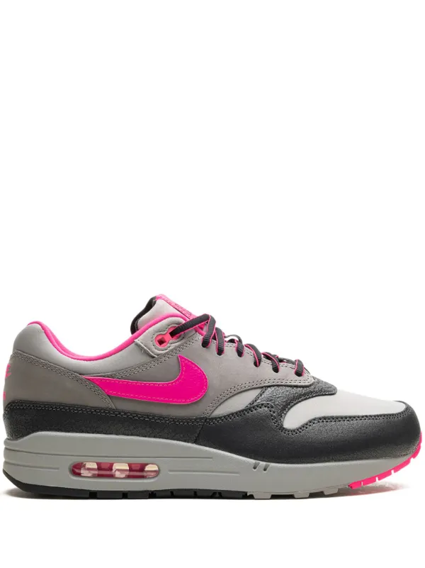 NIKE × HUF Unisex Air Max 1 SP ナイキ ハフ エアマックス1 SP Nike x HUF Air Max 1 SP “Pink Pow” スニーカー | グレー