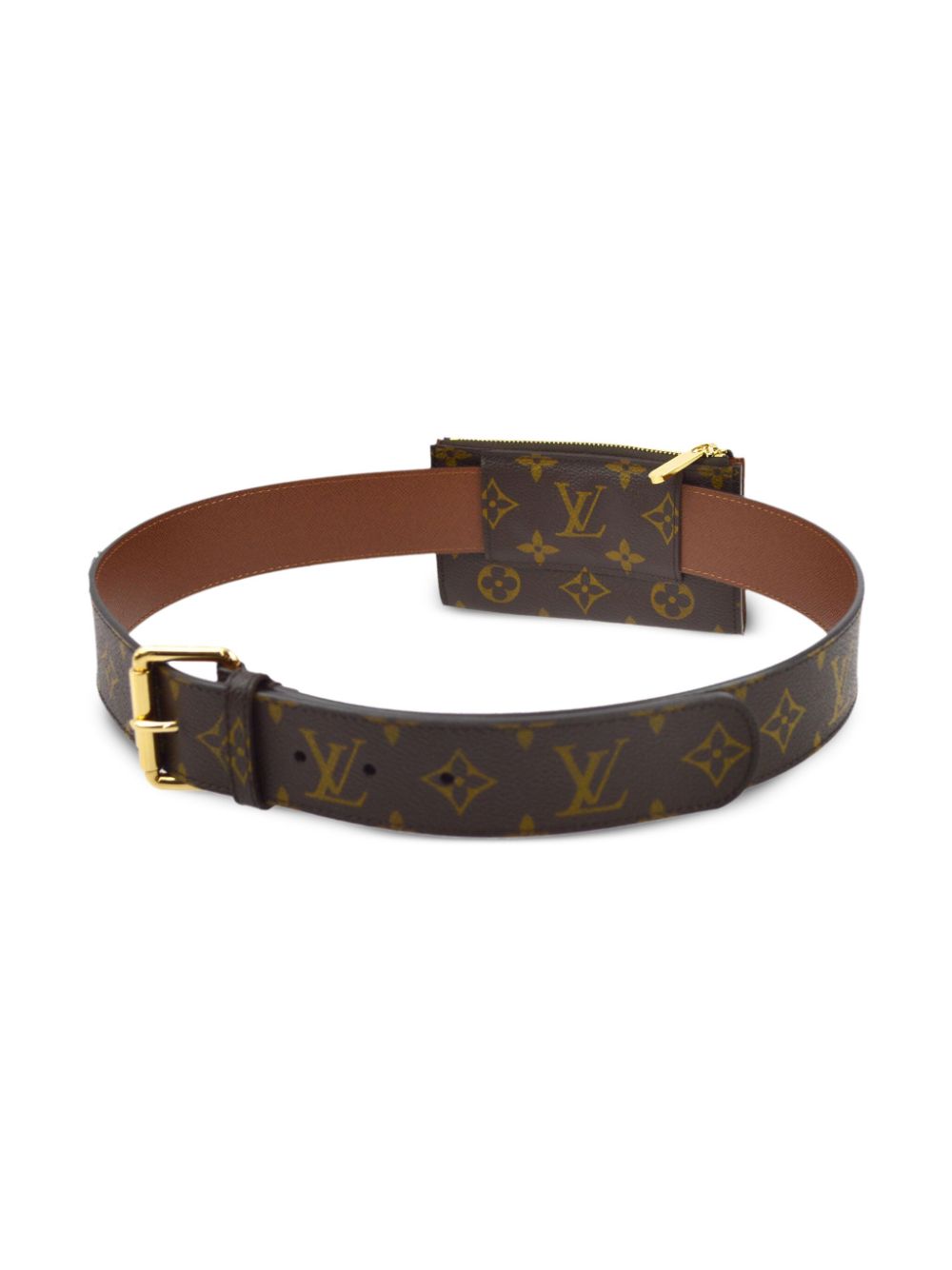 Louis Vuitton Pre-Owned 2011 Pochette Duo heuptas - Bruin