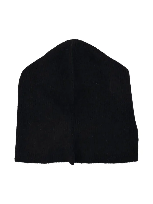 GANNI Wool Blend Balaclava | Black | FARFETCH