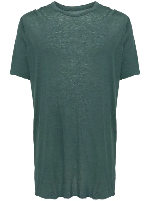 Boris Bidjan Saberi kortærmet T-shirt i strækbart stof