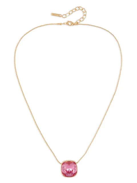 Susan Caplan Vintage 1990s D'orlan crystal-pendant necklace
