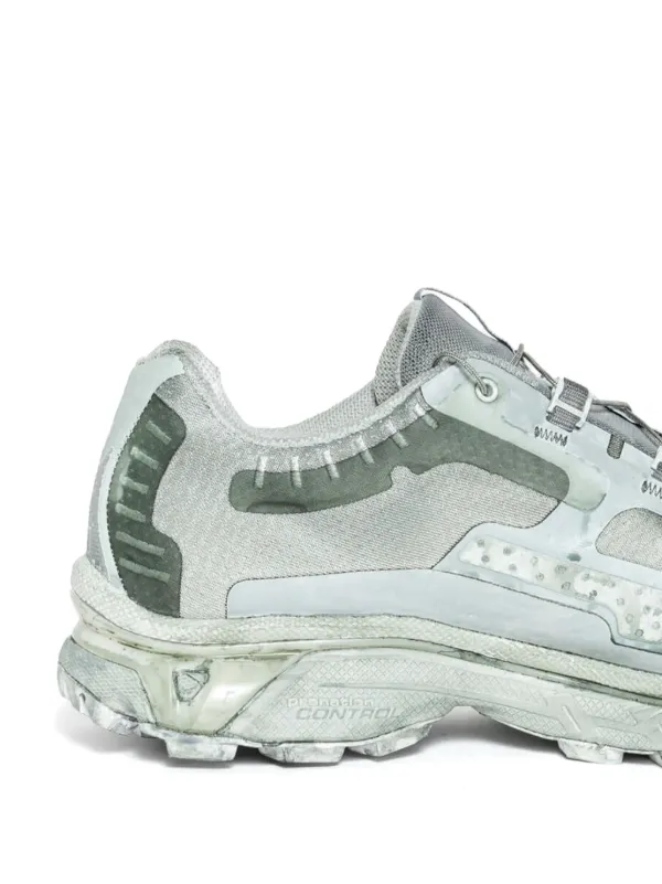 Boris Bidjan Saberi ロゴパッチ スニーカー | グリーン | FARFETCH JP