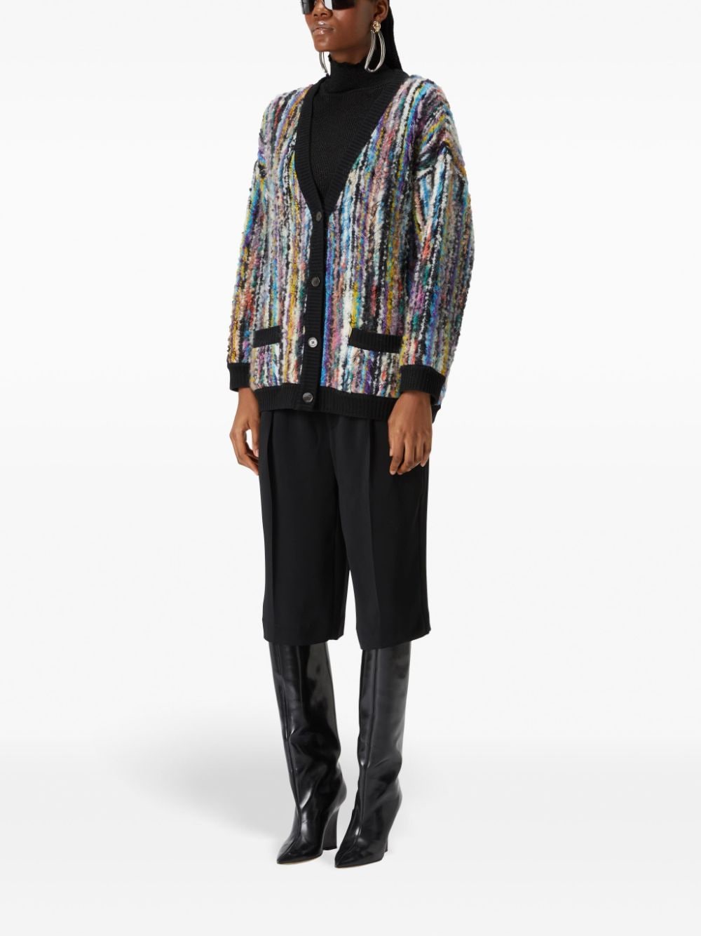 Missoni Broek met details - Zwart