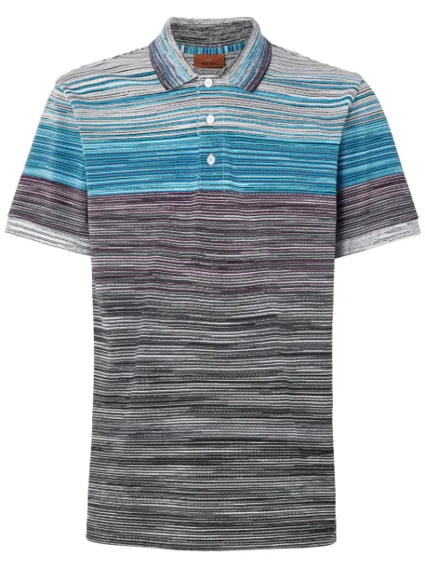 Missoni playera tipo polo Slub