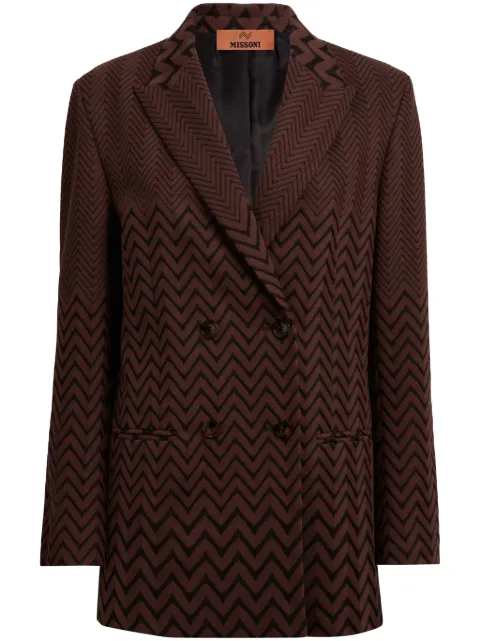 Missoni zigzag blazer
