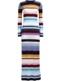 Missoni striped dress - Blue