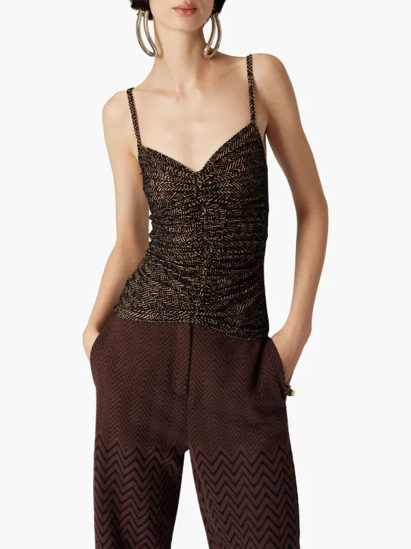 Missoni Zigzag Trousers | Black | FARFETCH OM