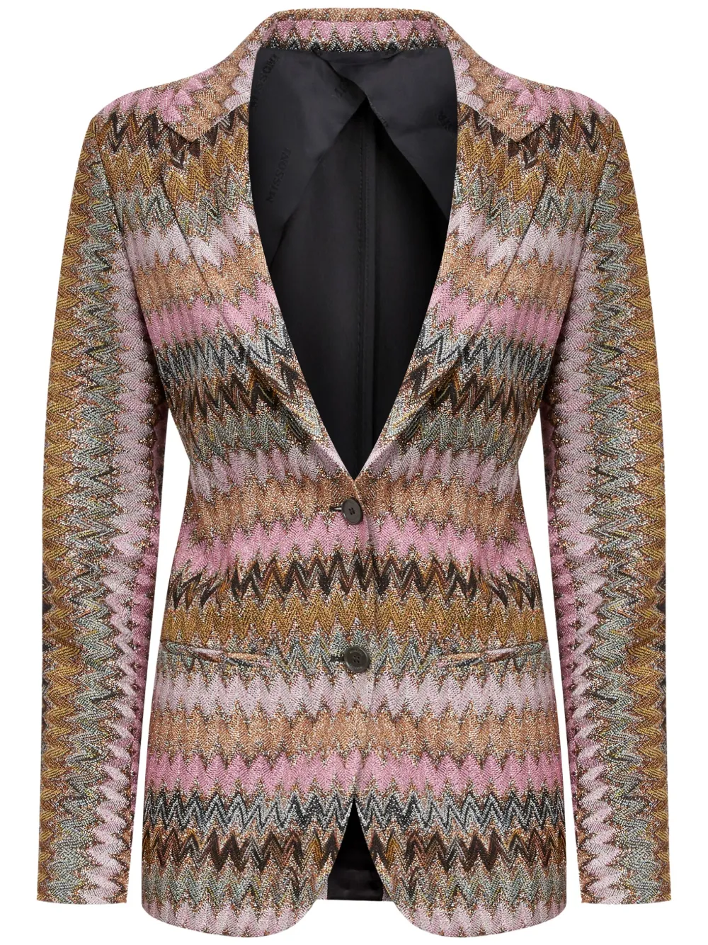 Missoni Gebreide blazer Roze