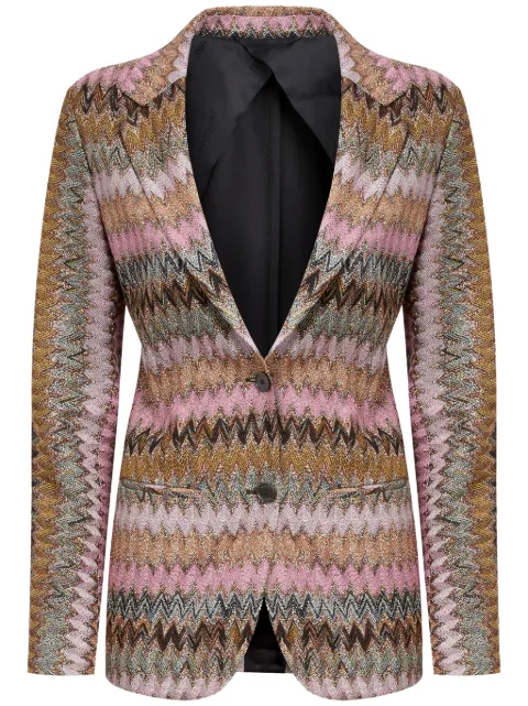 Missoni blazer de tejido chevron
