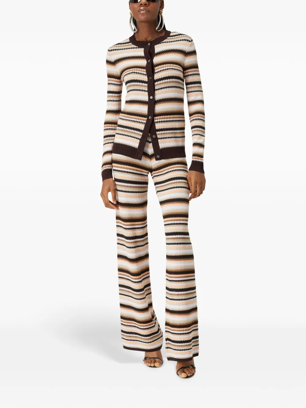 Missoni Gestreepte broek - Beige