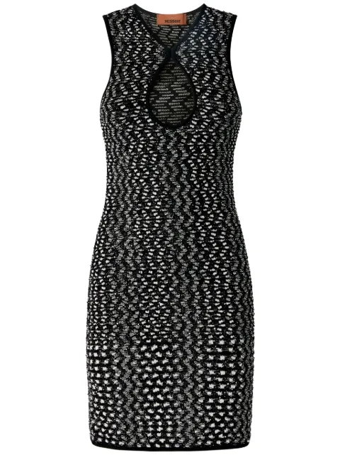 Missoni Zigzag sequin-embellished mini dress 