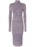 Missoni high-neck midi dress - Pink