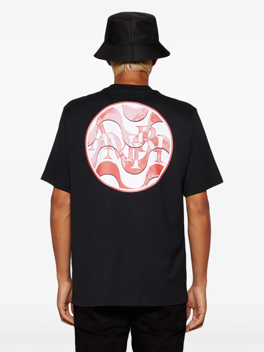 AMIRI T-shirt met print Zwart