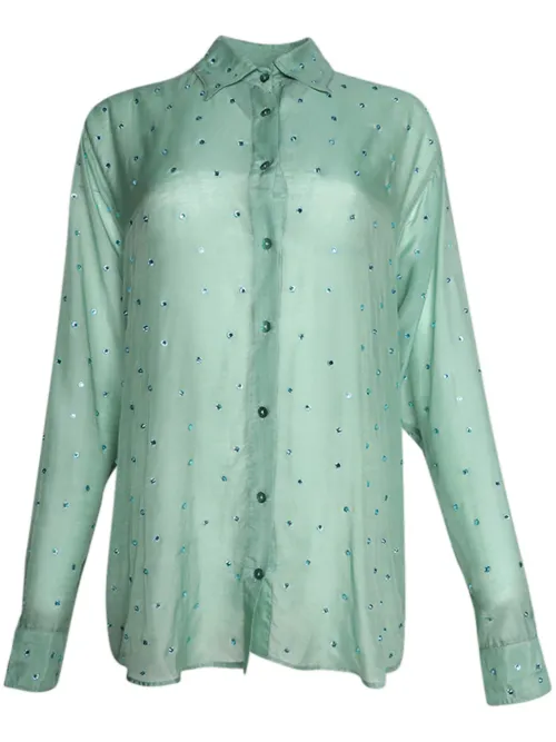 Chemise Gems à ornements en cristal - Oséree - Modalova