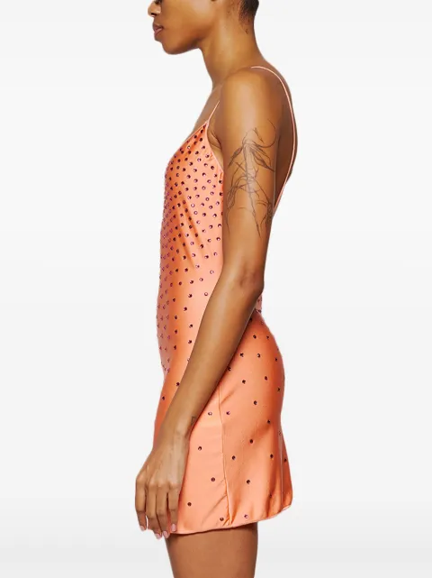 Oséree crystal-embellished satin minidress GDF246 - 3