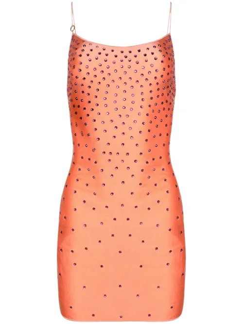 Robe courte à ornements en cristal - Oséree - Modalova