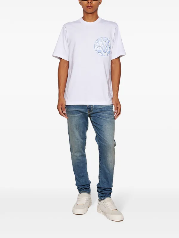 【関税&送料込】Amiri Denim Jeans Amiri Blue Denim Side Chain Detail Skinny Jeans M | eBay