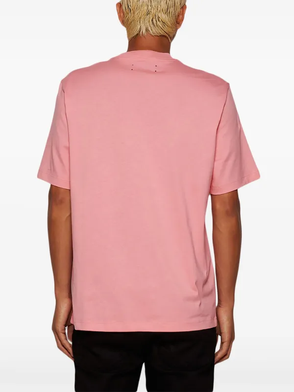 AMIRI Twisted Palms Cotton T-shirt | Pink | FARFETCH JO