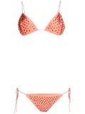 Oséree Gem crystal-embellished bikini - Pink