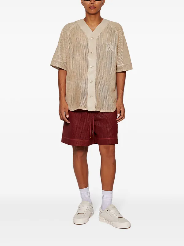 AMIRI☆MA ハーフパンツ AMIRI MA ショートパンツ | レッド | FARFETCH JP