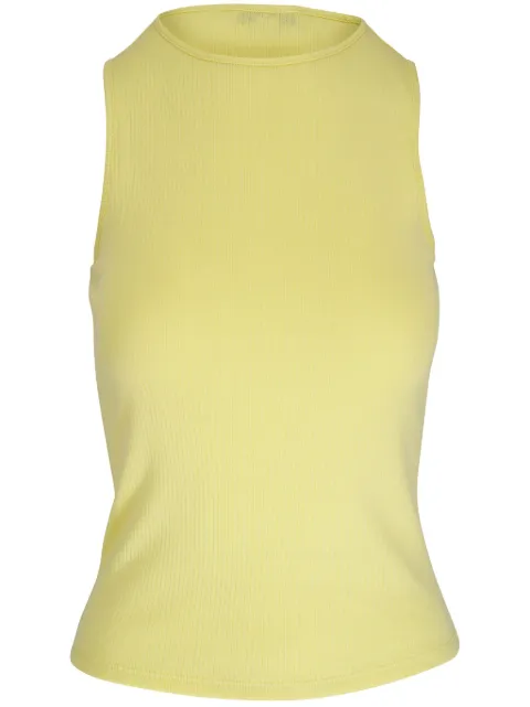 Vince ribbed cotton tank top