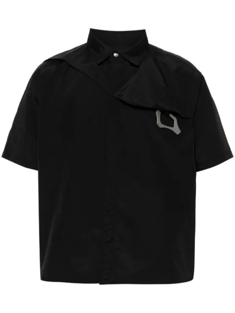 HELIOT EMIL camisa con detalle de mosquetón